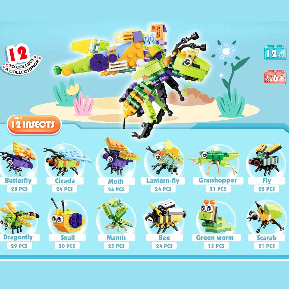 12-in-1 Animal Building Block  - Kids Toys Elephant recensione e prezzo