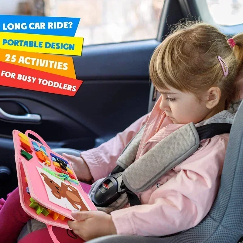 Kids Busy Board Buckle Montess - Kids Zip Toys recensione e prezzo