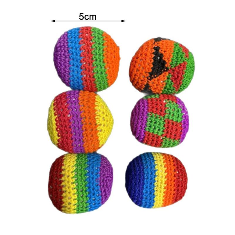 Handmade Footbag 1/3/6/9/12pc  - Kids Toys Under 100 recensione e prezzo