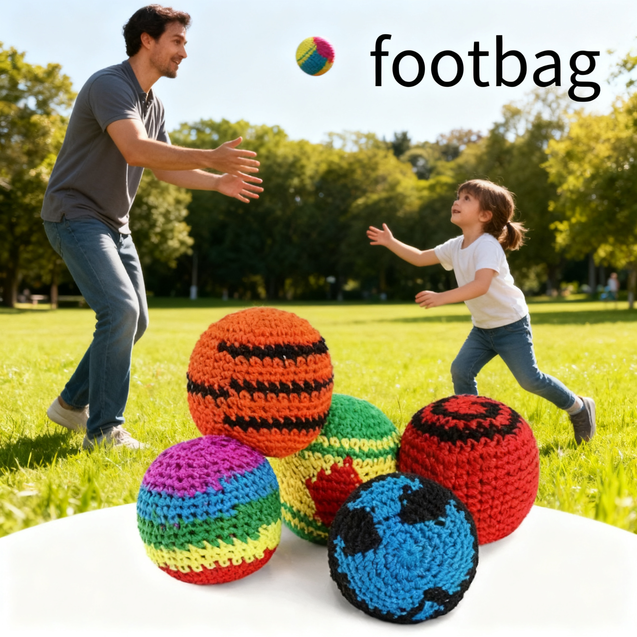Handmade Footbag 1/3/6/9/12pc  - Kids Toys Under 100 recensione e prezzo