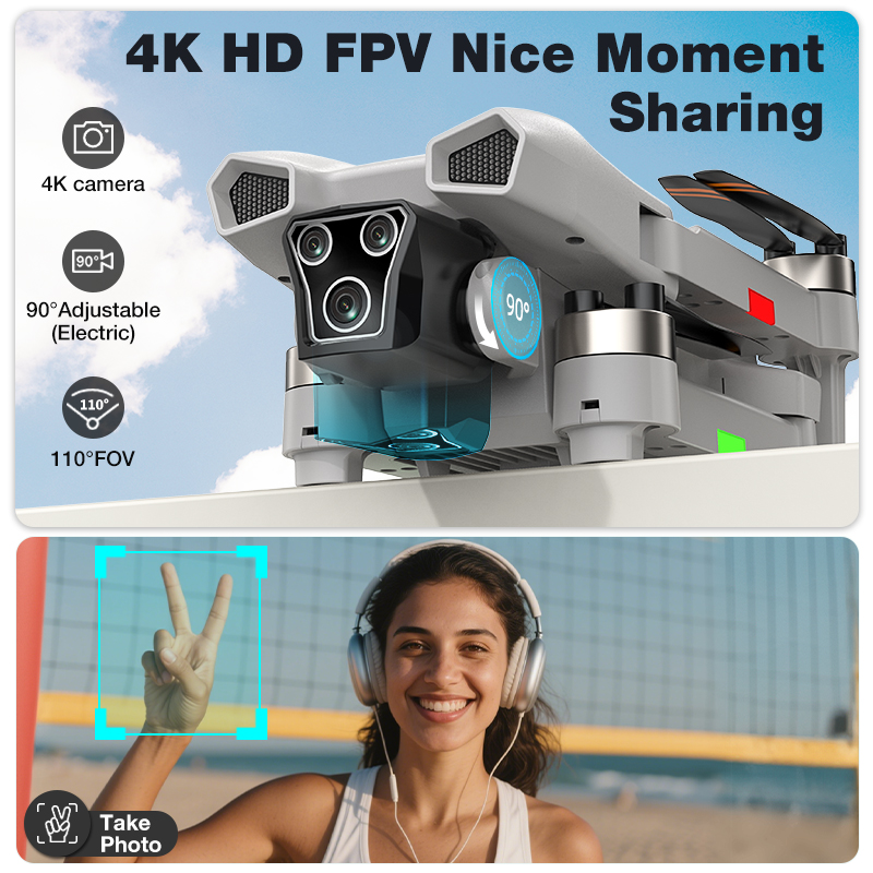 2026 Hot L017 Pro Drone Brushl - Kids Toys Return Gift recensione e prezzo