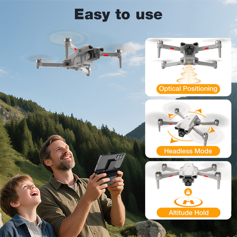 2026 Hot L017 Pro Drone Brushl - Kids Toys Return Gift recensione e prezzo