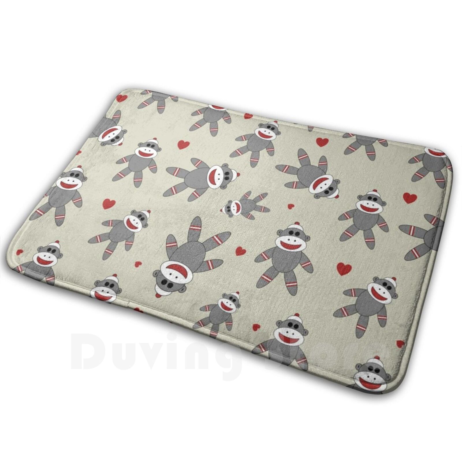 Cute Sock Monkey Carpet Mat Ru - Kids Quirky Toys recensione e prezzo