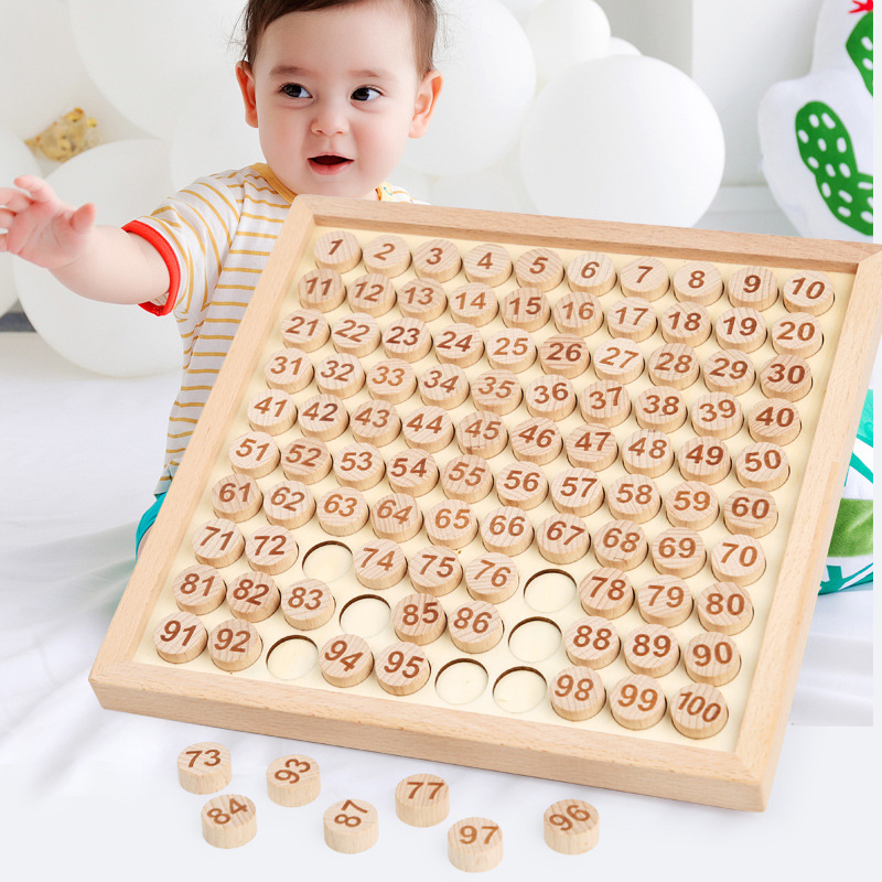 100 Counting Board Montessori  - Kids Toys Under 100 recensione e prezzo