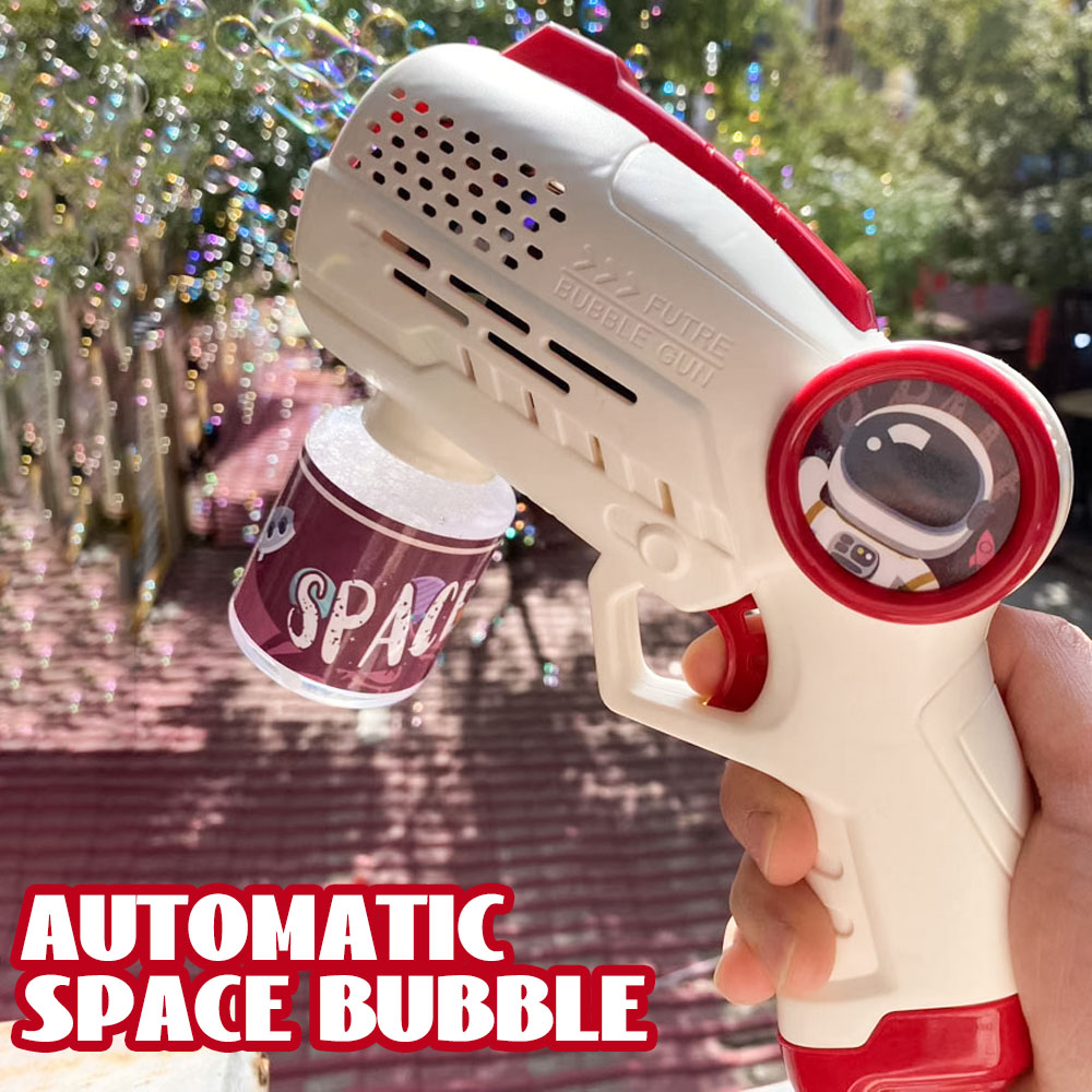 Electric Space Soap Bubble Gun - Bubble Machine Outdoor recensione e prezzo