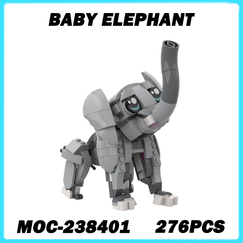 276PCS MOC-238401 Baby Elephan - Kids Toys Elephant recensione e prezzo