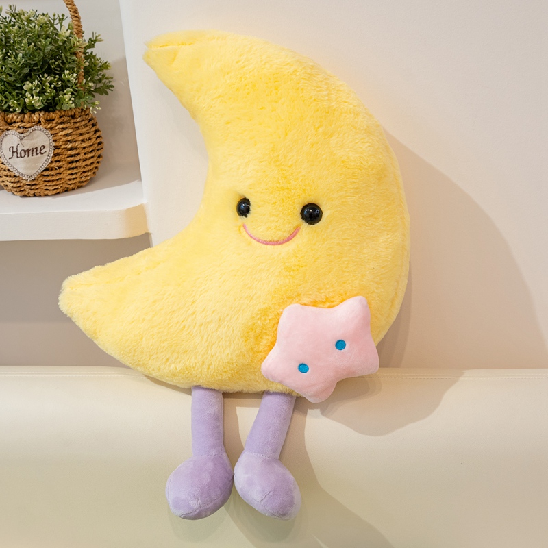 Kawaii Laugh Face Yellow Moon  - Kids Toys Yellow recensione e prezzo