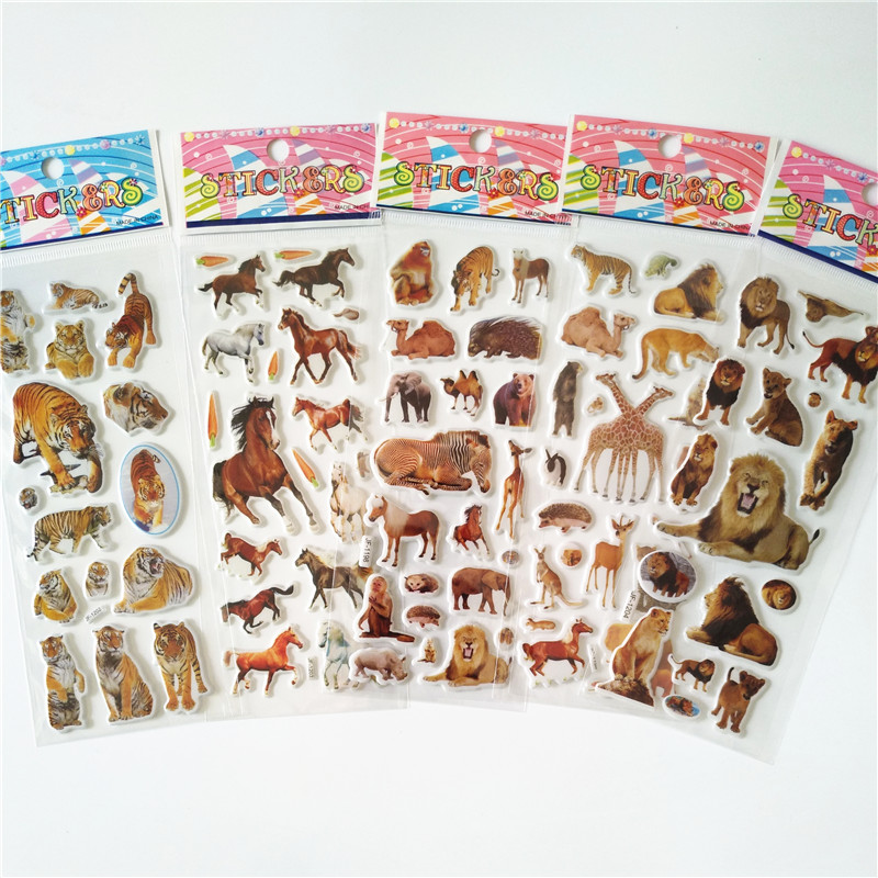 6pcs Wild Animals Style Sticke - Kids Toys Elephant recensione e prezzo
