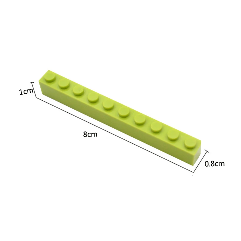 100PCS Thick 1x10 Dots DIY Bui - Kids Toys Under 100 recensione e prezzo