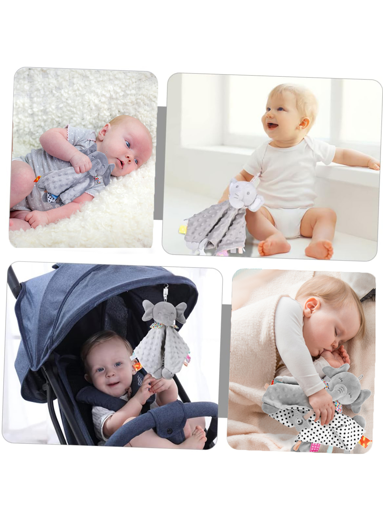 Elephant Baby Comforter Blanke - Kids Toys Elephant recensione e prezzo