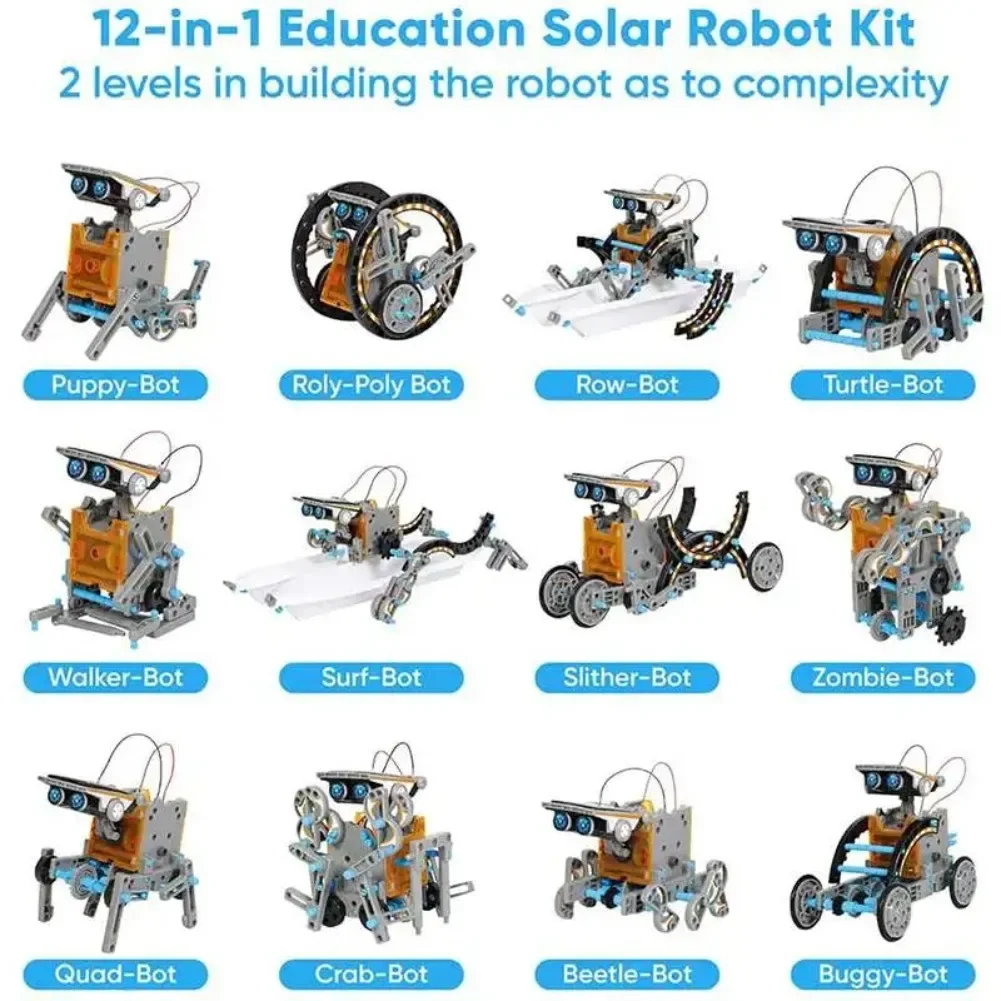13 in 1 Solar Powered Robot Sc - Kids Toys Lego recensione e prezzo