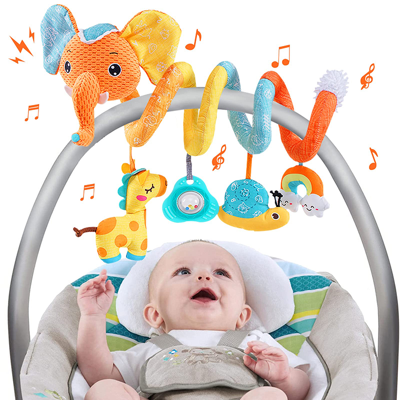 Car Seat Toys Infant Color Ele - Kids Toys Elephant recensione e prezzo