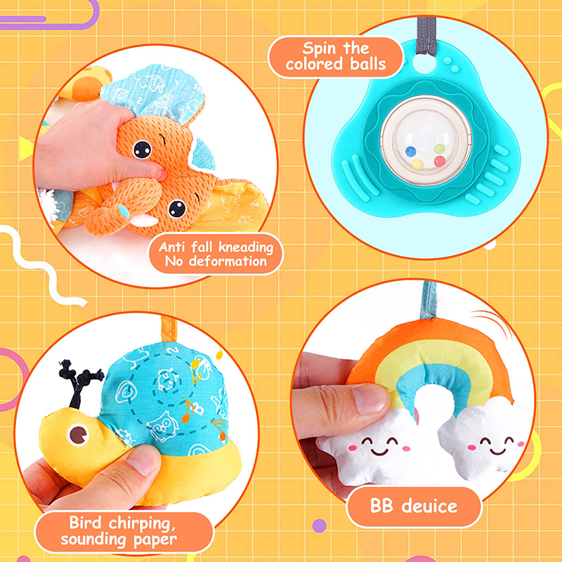 Car Seat Toys Infant Color Ele - Kids Toys Elephant recensione e prezzo